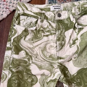 Reformation marble jeans